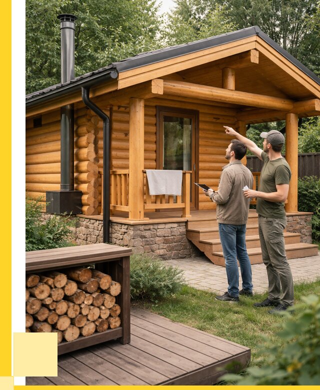 Бани для дачи под ключ в Кемерово от 260150 р. | ЭриданКмр