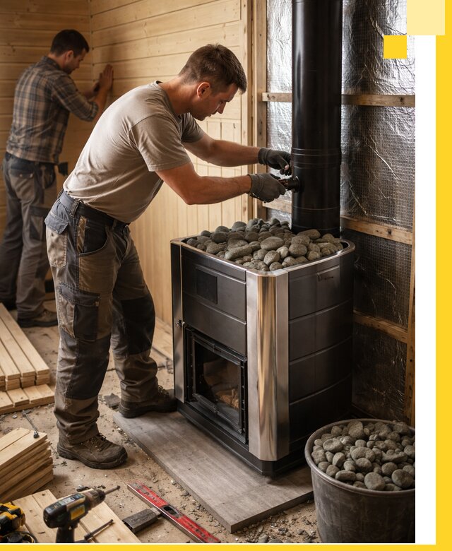 Проектирование и строительство парилок для бани в Кемерово под ключ