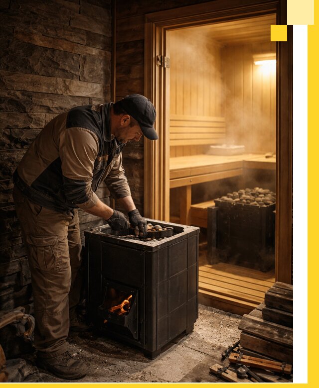 Строительство бани с сауной под ключ в Кемерово от проекта до сдачи