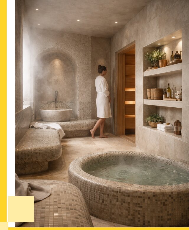 Строительство бани с хамамом в Кемерово от 780450 р. | ЭриданКмр