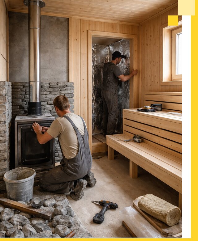 Строительство и изготовление бань под ключ в Кемерово