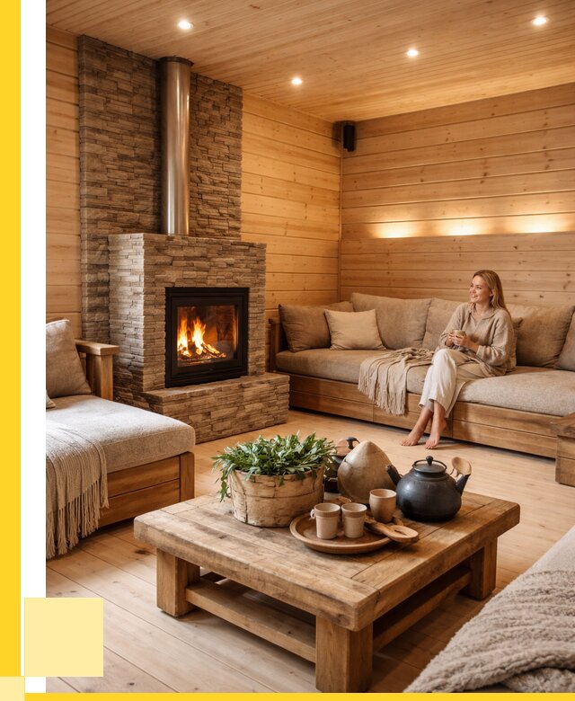 Проект бани с комнатой отдыха в Кемерово от 36421 р. | ЭриданКмр