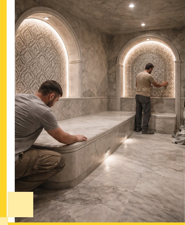 Турецкие бани под ключ в Кемерово от 260150 р. | ЭриданКмр