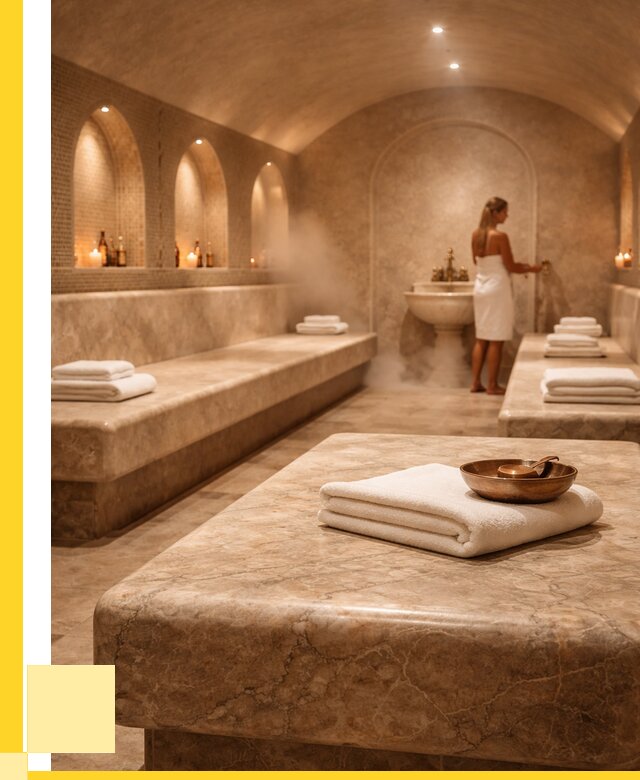 Лежаки для хамама в Кемерово под ключ от 36421 р. | ЭриданКмр