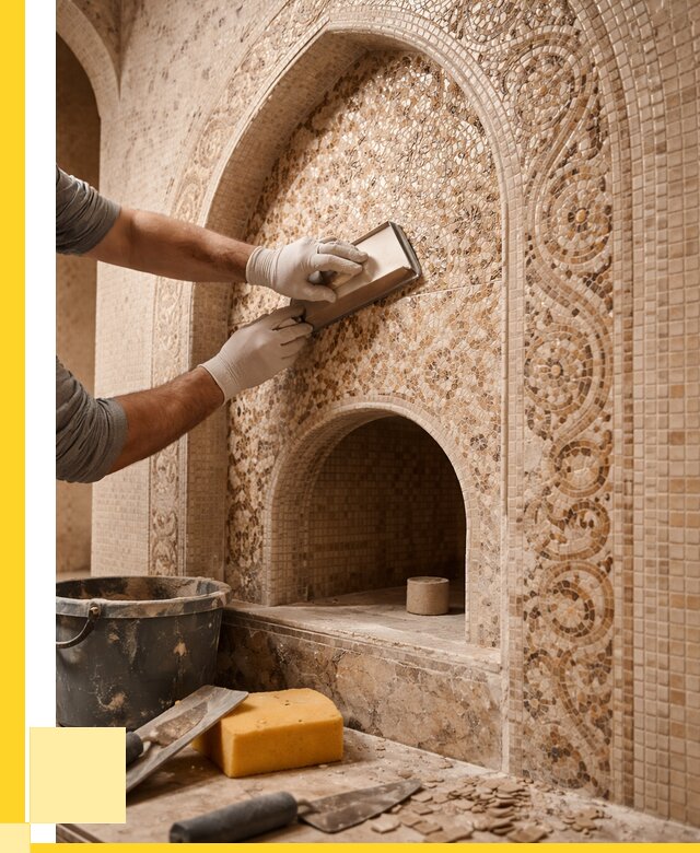 Мозаика для хамама в Кемерово под ключ от 5203 р. | ЭриданКмр