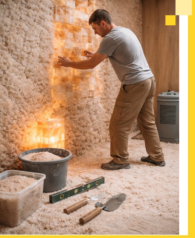 Проектирование и монтаж соляных комнат в Кемерово под ключ